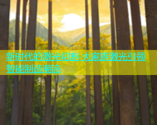 新时代的激光切割 大家族激光引领智能制造潮流(图2)